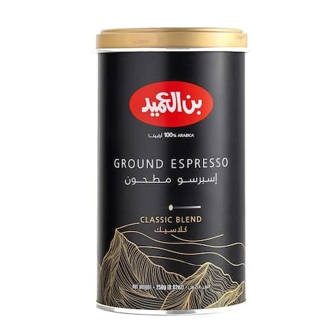 Al Ameed Ground Espresso Coffee 250 Gram