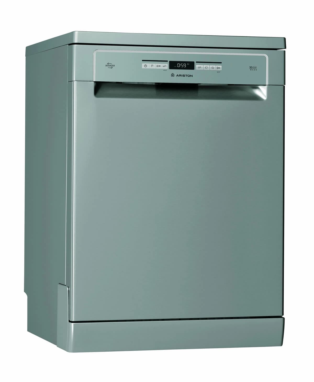 Ariston Dishwasher 10 Programs Inox 5 Spray 15 Sets 3 Baskets