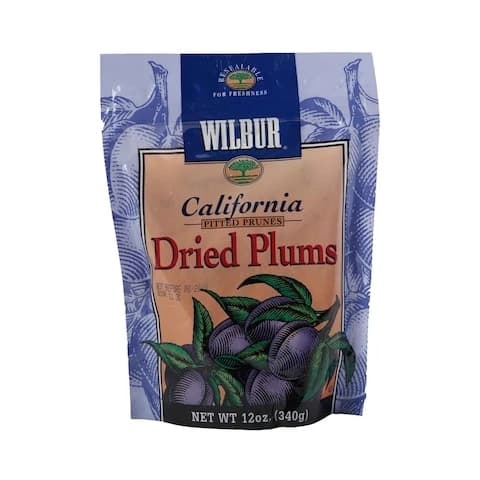 Wilbur California Pitted Prunes Dried Plums 340 Gram