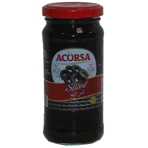 Acorsa Black Olive Slices 240 Gram