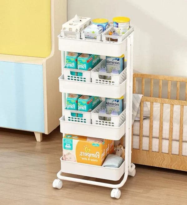 Joybos Multi-Layer Mobile Storage Rack