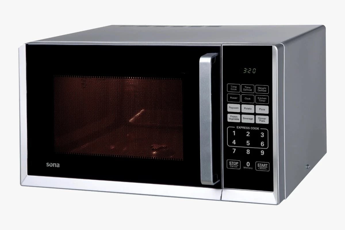 Sono Microwave 25L Silver EM25LSHN