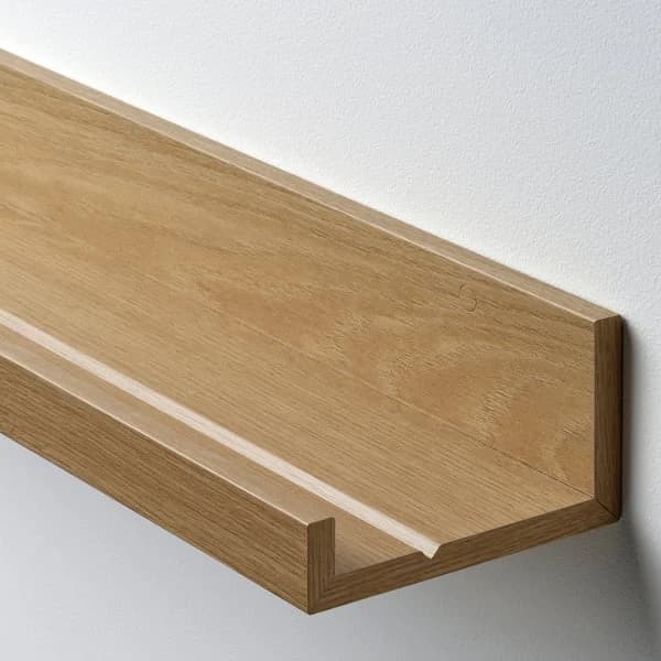 Picture Ledge, Oak Effect, 55 cm