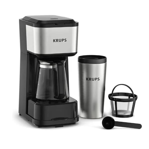 KRUPS Filter Coffee Maker 4 in 1 KM207DM0