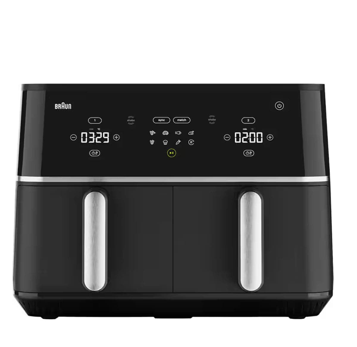 Braun TwinCook 5 Dual Basket Air Fryer 10L