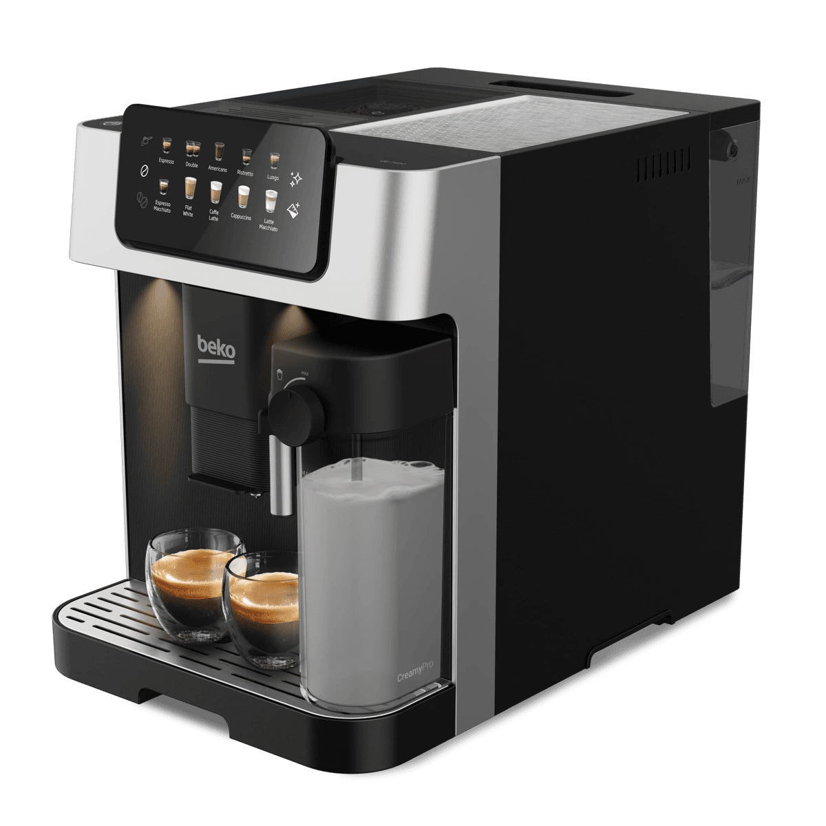 Beko Espresso Coffee Machine 19 Bar – 1350W – Milk Frother