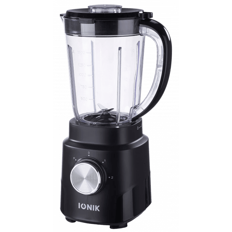 IONIK Stand Blender & Grinder – 600W, 1.5L, 2 Speeds + Pulse