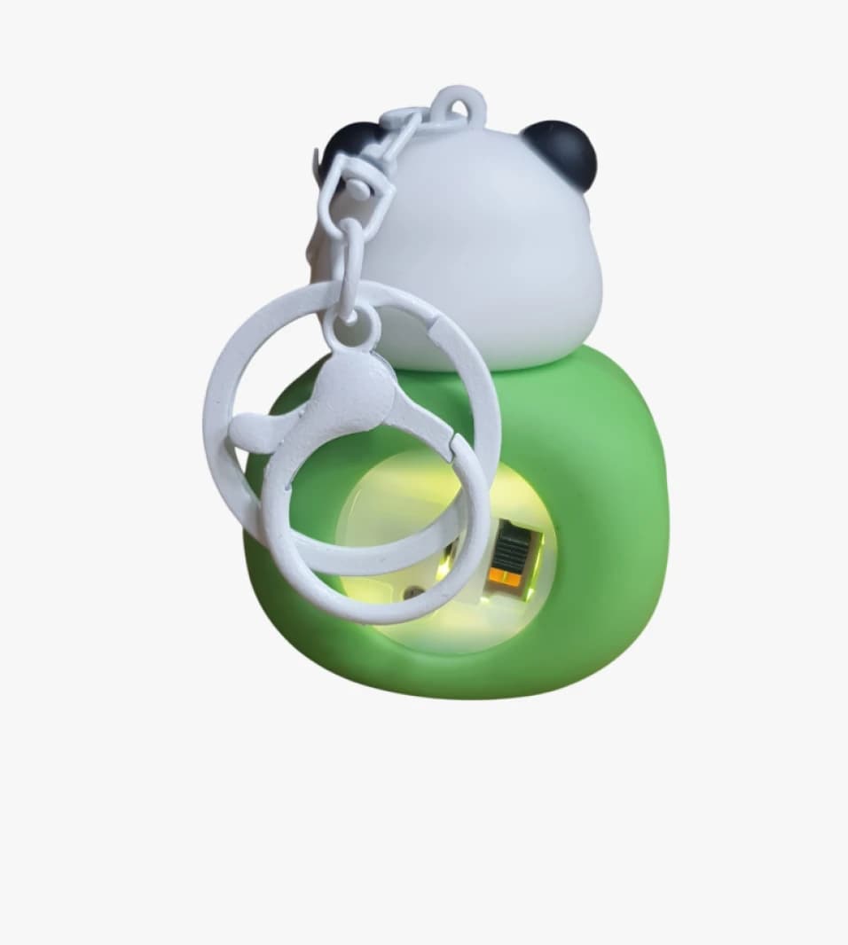 Children's Night Light Panda with Cute Design and Digital Display Decoration for Kids.