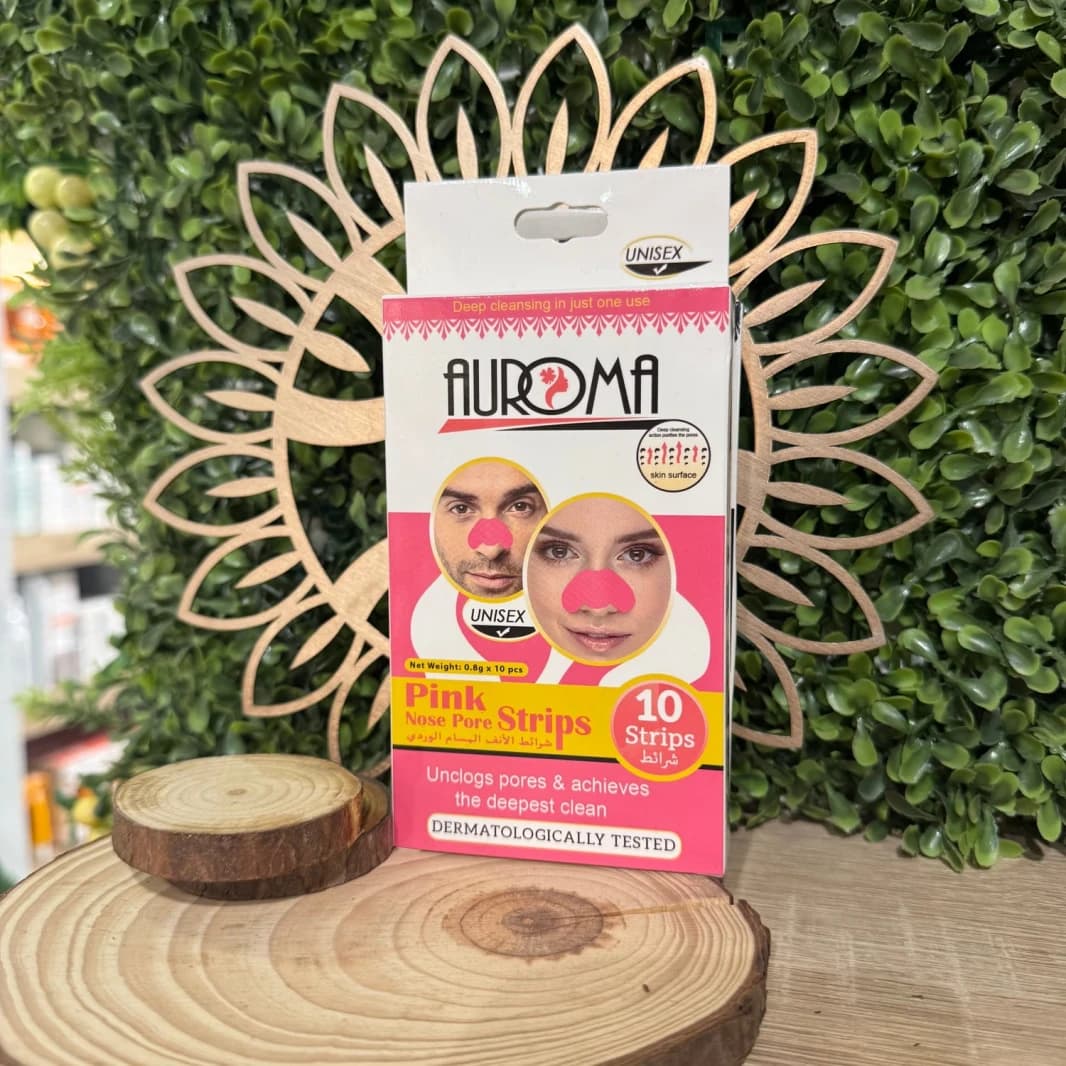 Auroma Pink Nose Pore Strips 10 Pcs