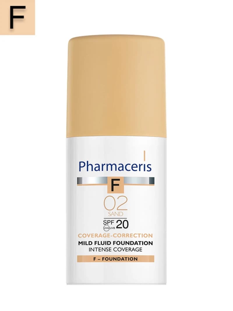 Pharmaceris F Mild Fluid Foundation SPF20 (02 Sand) 30ml