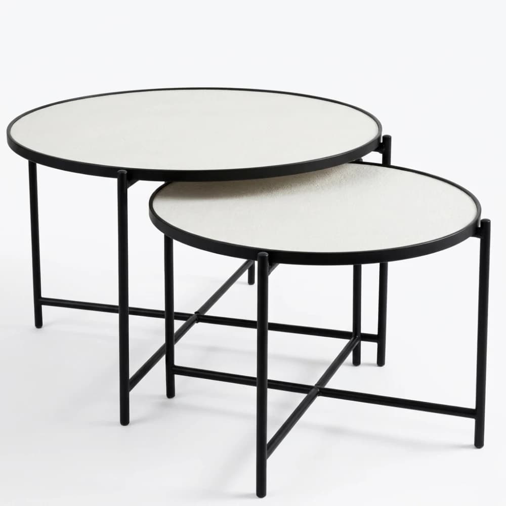 Metal Table Set 2 Pcs