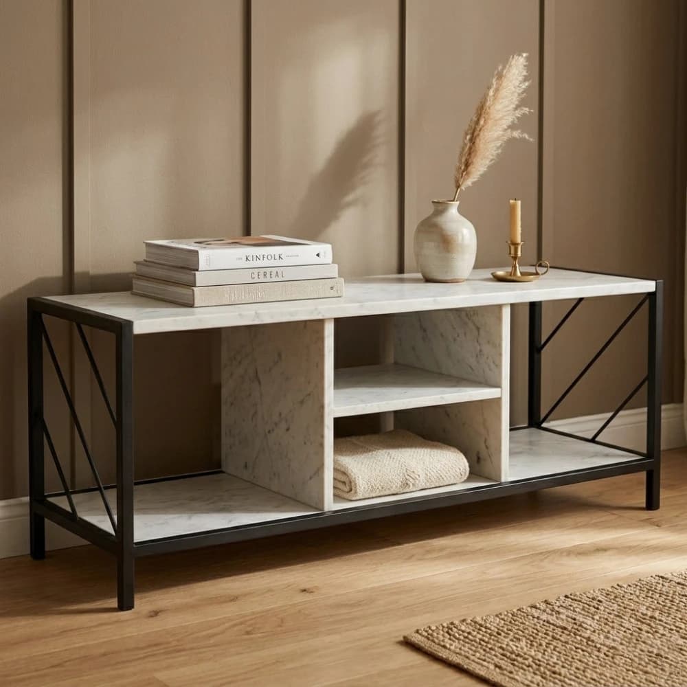 Wooden & Metal Table