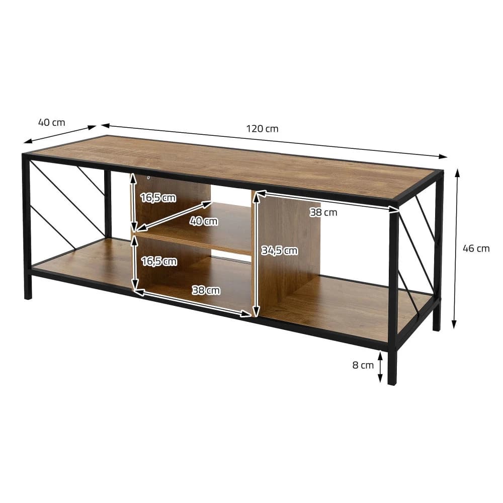 Wooden & Metal Table