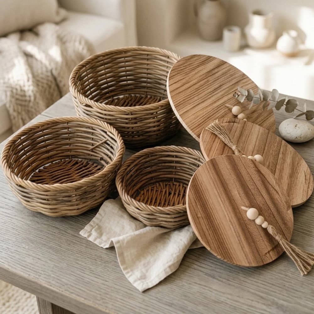 Straw Basket Small