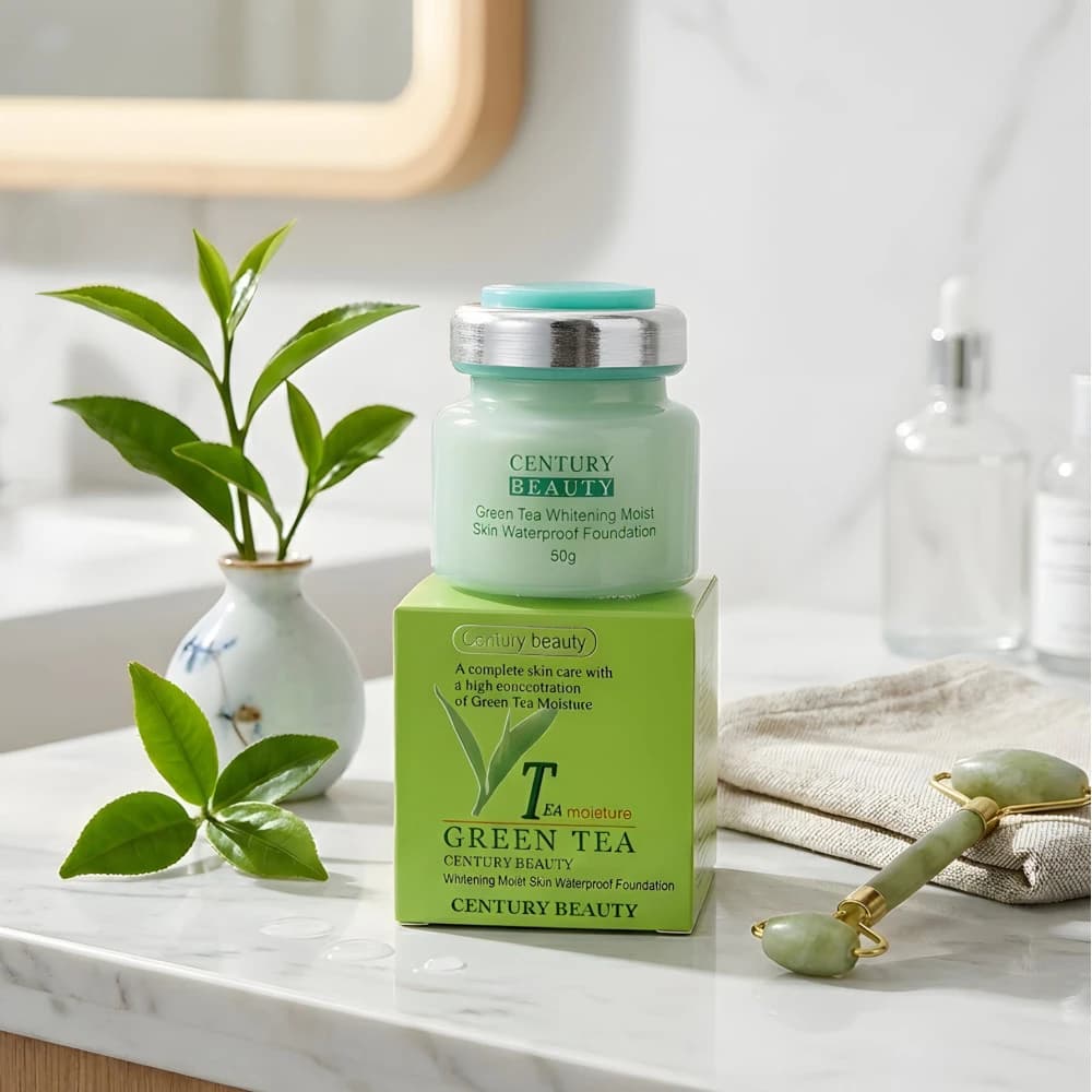 Green Tea Whitening Waterproof Foundation