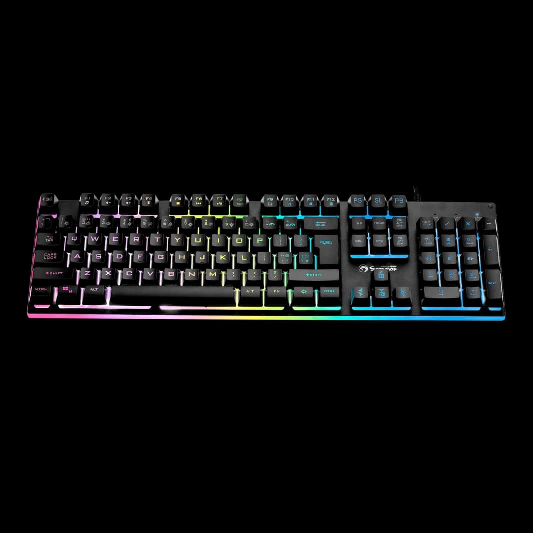 كيبورد للألعاب K604 Soldat 20 سلكي بإضاءة RGB