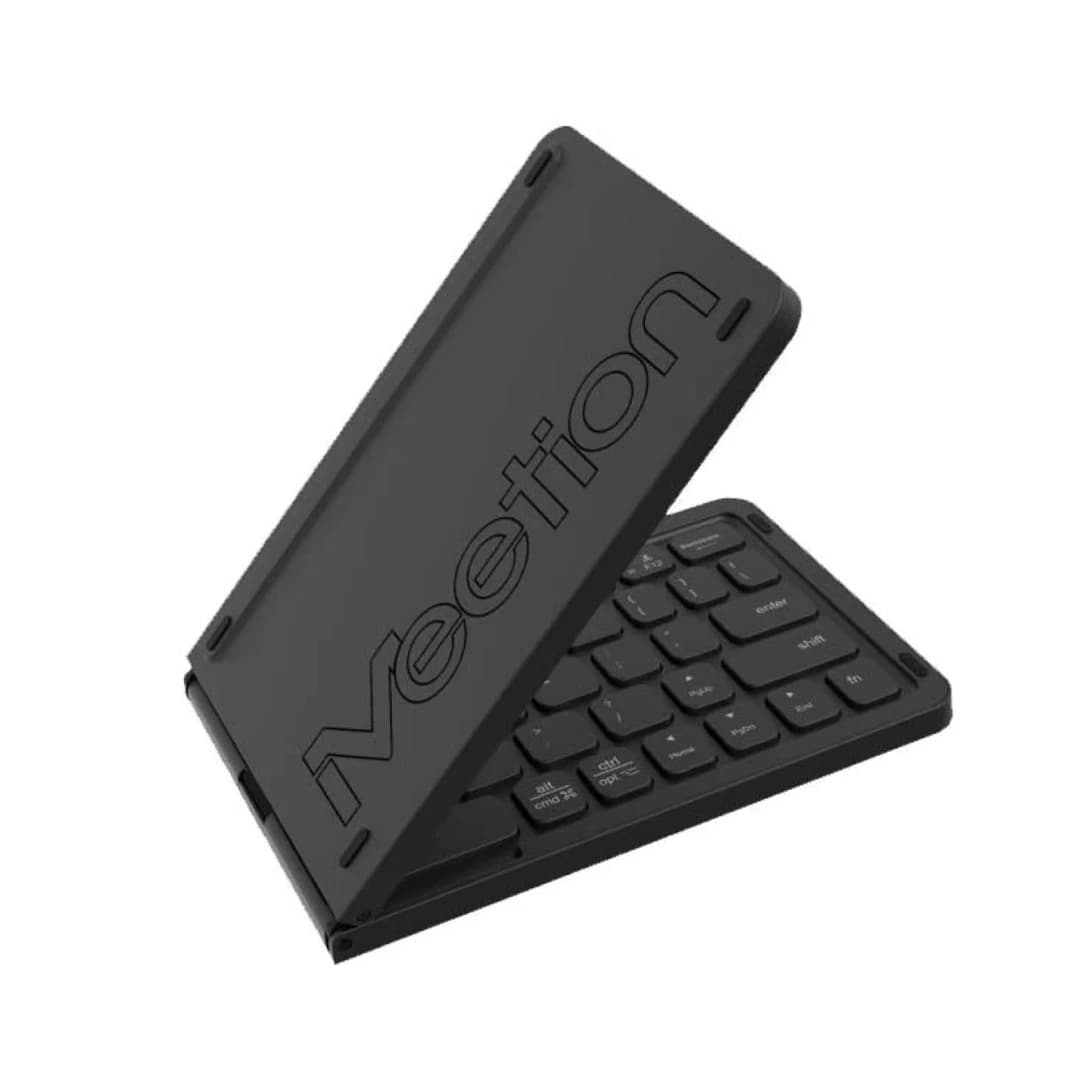Meetion BTK001 Bluetooth Folding Keyboard - Black