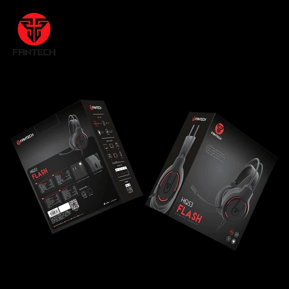 سماعة الألعاب Fantech Flash HQ53 خفيفة الوزن