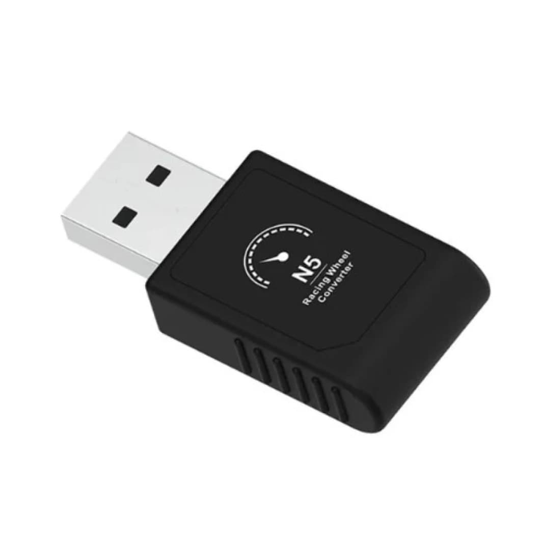 محول جهاز استقبال USB اللاسلكي لعجلة السباق N5 لـ PS5