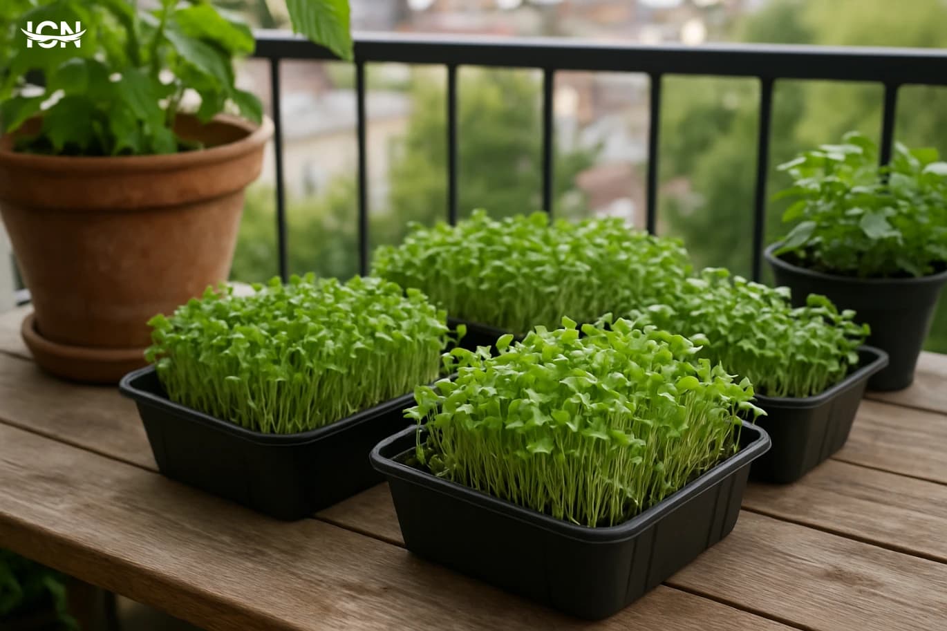 Balcony Microgreens for Fresh Weekly Harvests