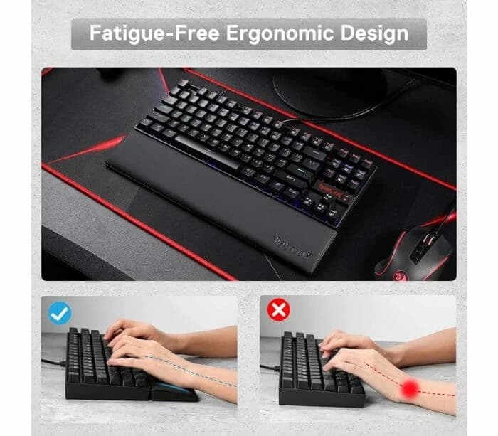 Redragon P036 Meteor M Keyboard Wrist Rest Pad
