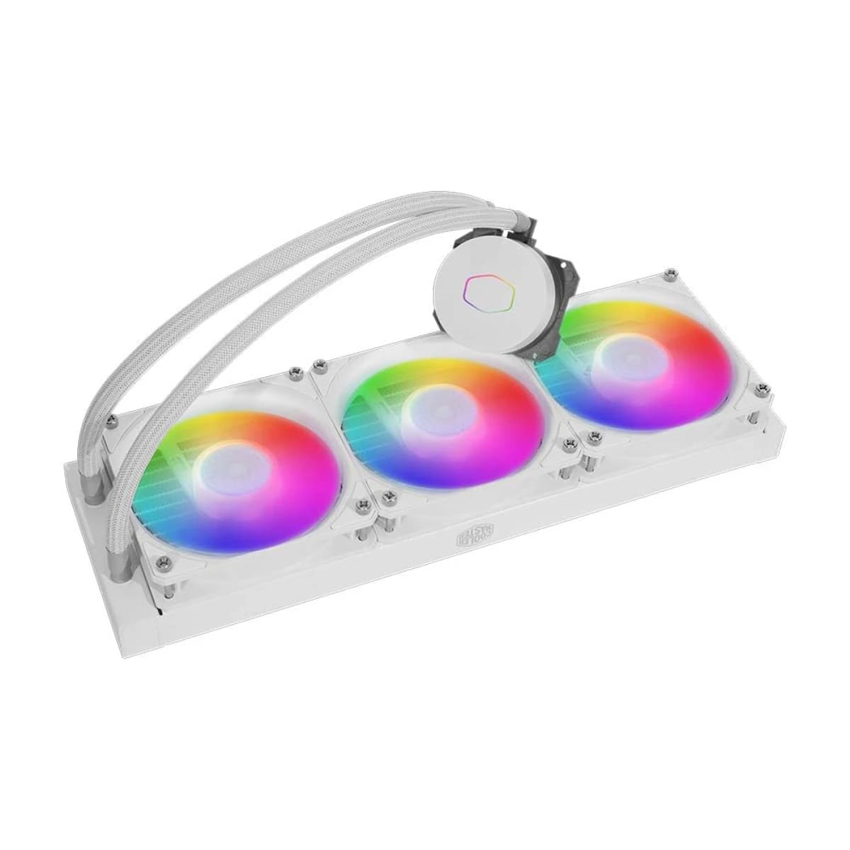 Cooler Master MasterLiquid ML360L ARGB V2 CPU Liquid Cooler Support Intel & AMD CPU Socket - White