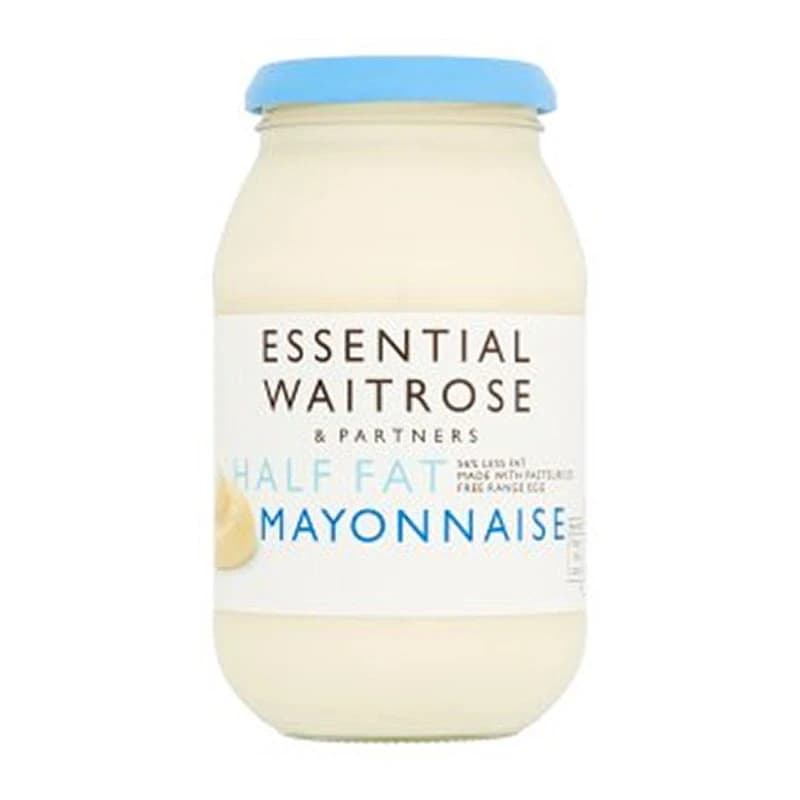 Waitrose Essential Half Fat Mayonnaise 500ml