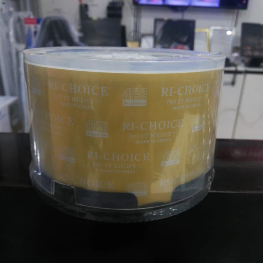RI-CHOICE أقراص فارغة CD-R - قابلة للطباعة 700MB / 80 دقيقة