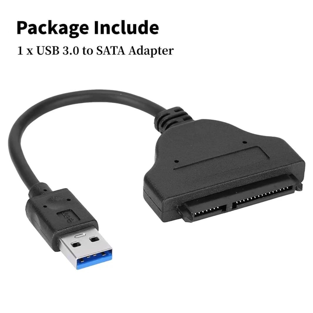 كابل محول من USB 2.0 إلى SATA للقرص الصلب