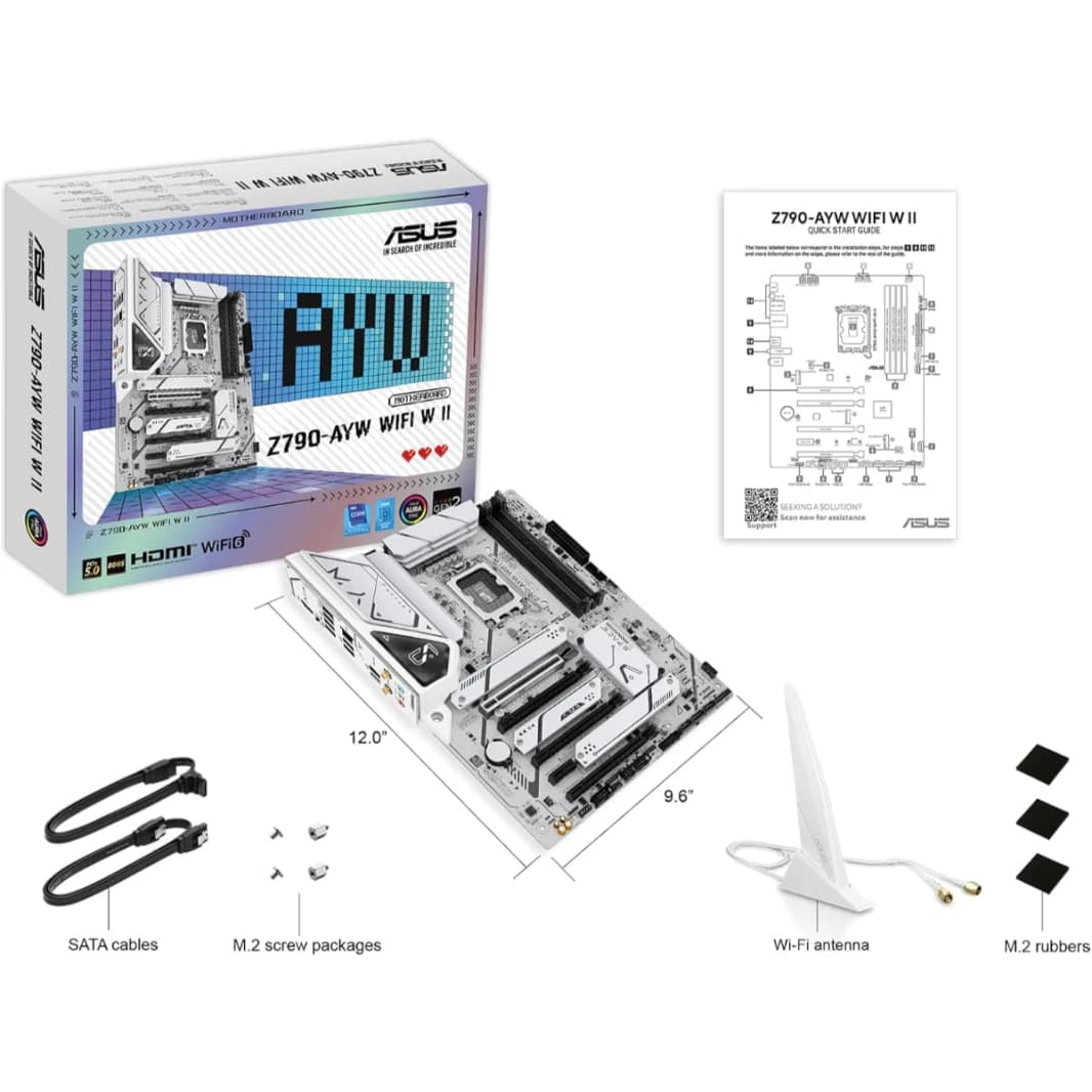 ASUS Z790-AYW WiFi W II Intel Z790 ATX Motherboard