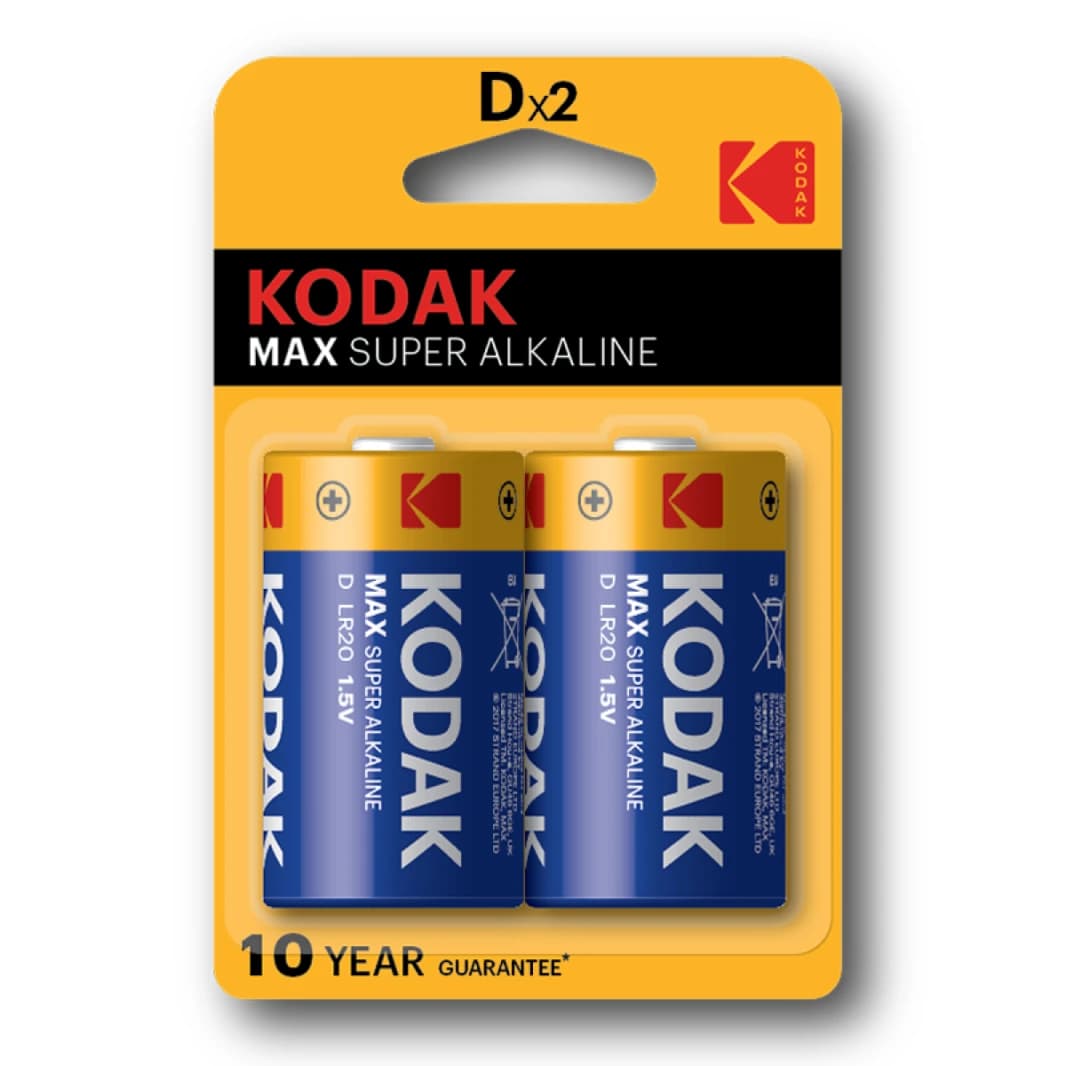 كوداك 1.5V ماكس سوبر قلوي Dx2