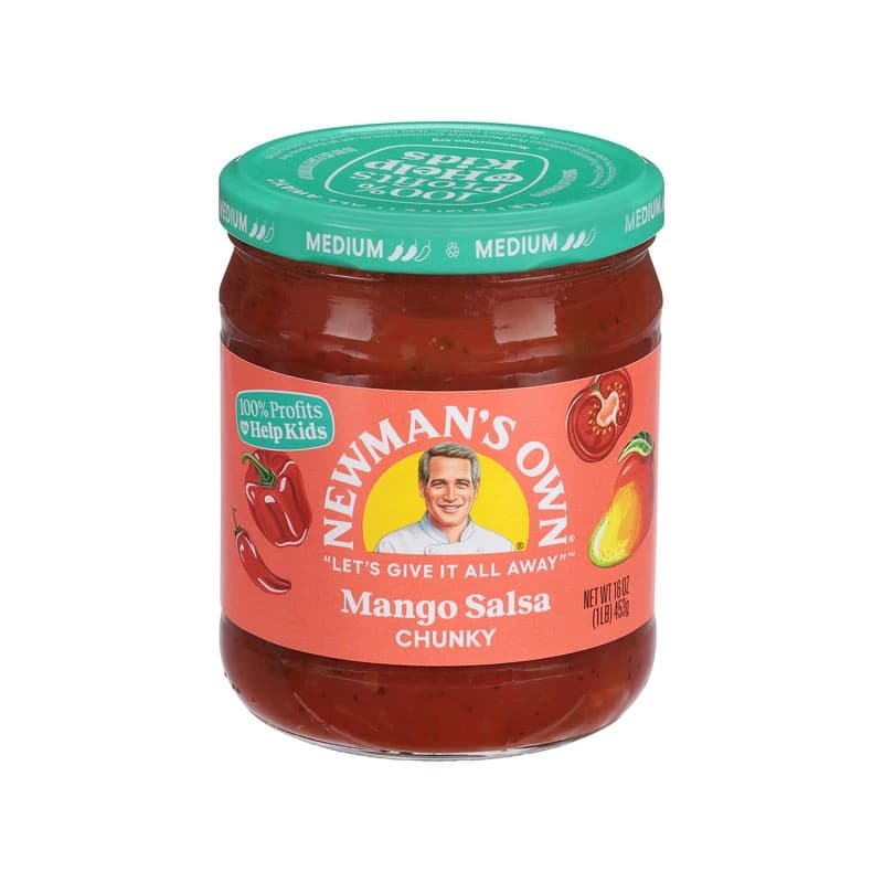 Newman's Own Medium Chunky Mango Salsa 453g
