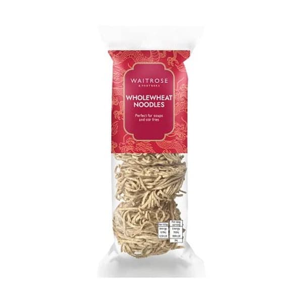 Waitrose Wholewheat Noodles 250g