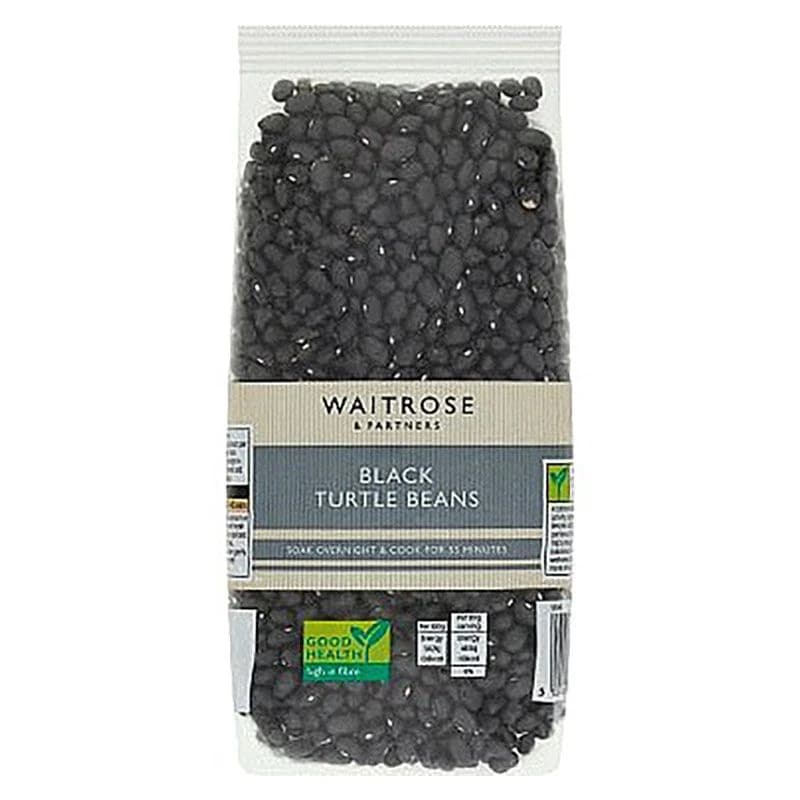 Waitrose Black Turtle Beans 500g