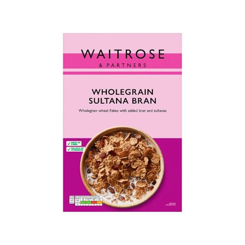 Waitrose Sultana Bran 750g