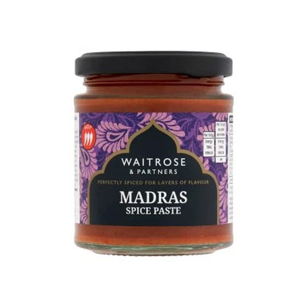 Waitrose Madras Spice Paste 180g