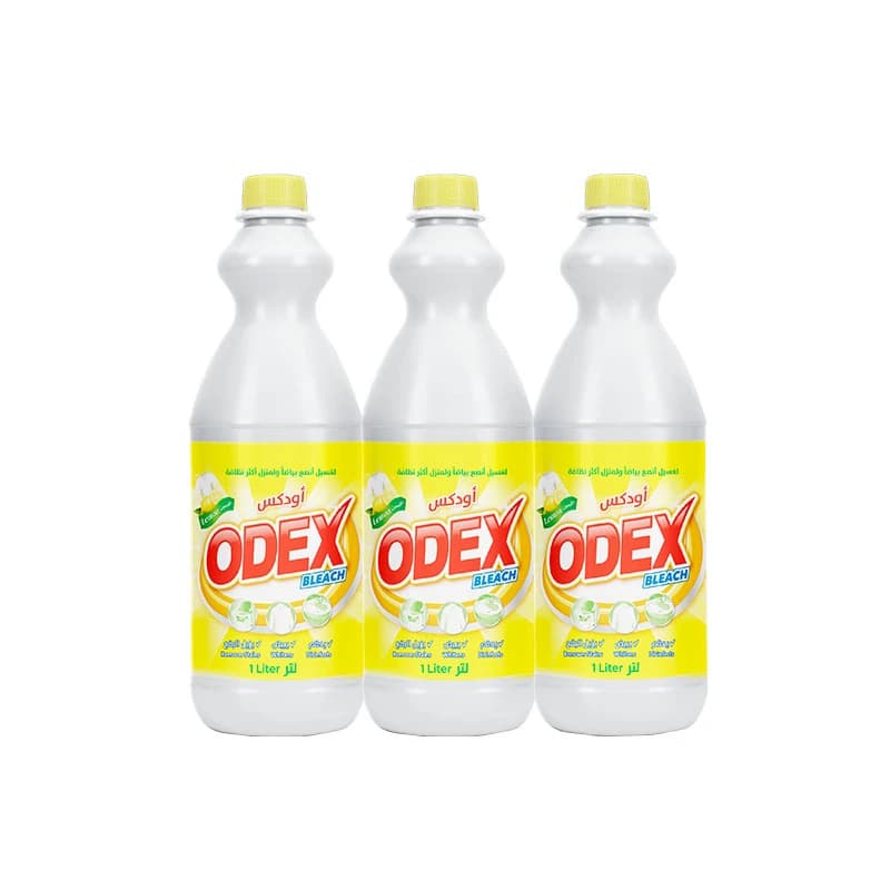 Odex Bleach Lemon 1L Pack of 3Pcs