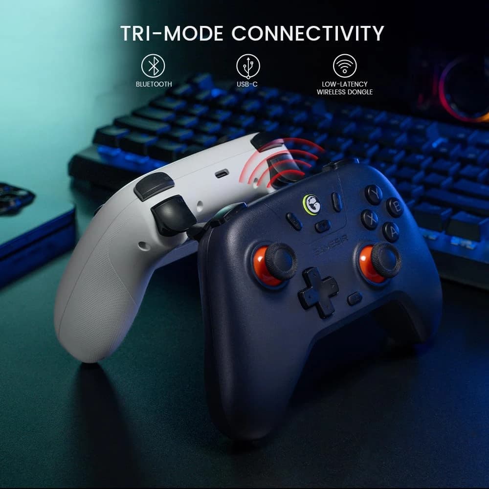 GameSir Nova Lite T4N Wireless Controller for Windows PC, iPhone, Android, Switch & Steam Deck – Dark Purple