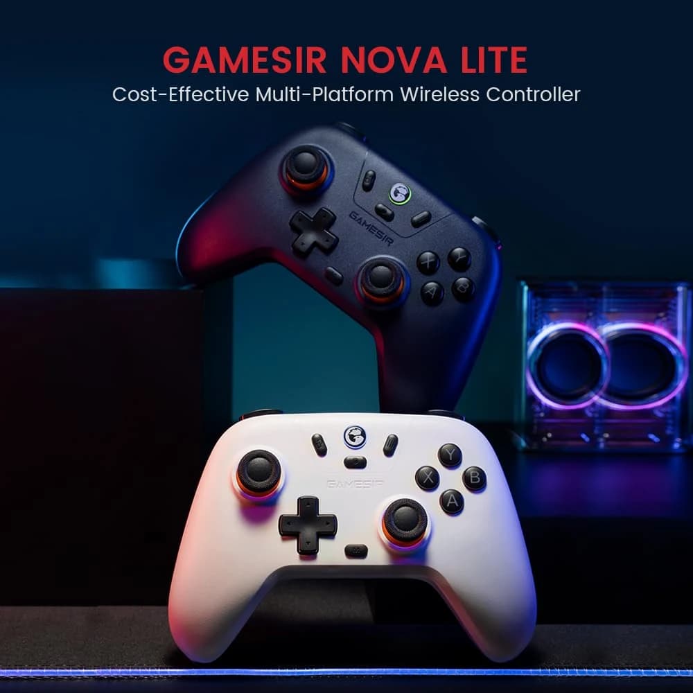 GameSir Nova Lite T4N Wireless Controller for Windows PC, iPhone, Android, Switch & Steam Deck – Dark Purple