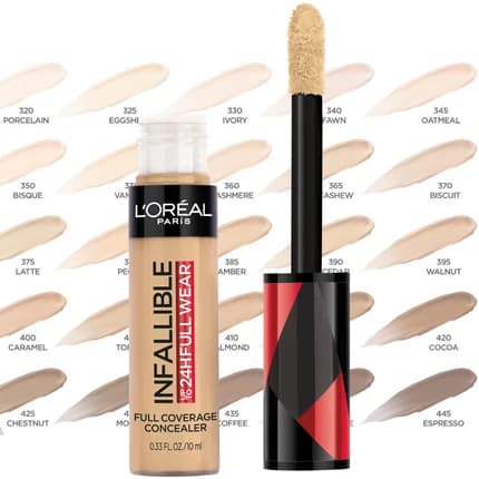 LOREAL PARIS INFALLIBLE CONCEALER 24H SHADES