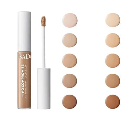 Isadora No Compromise Lightweight Matte Concealer Shades