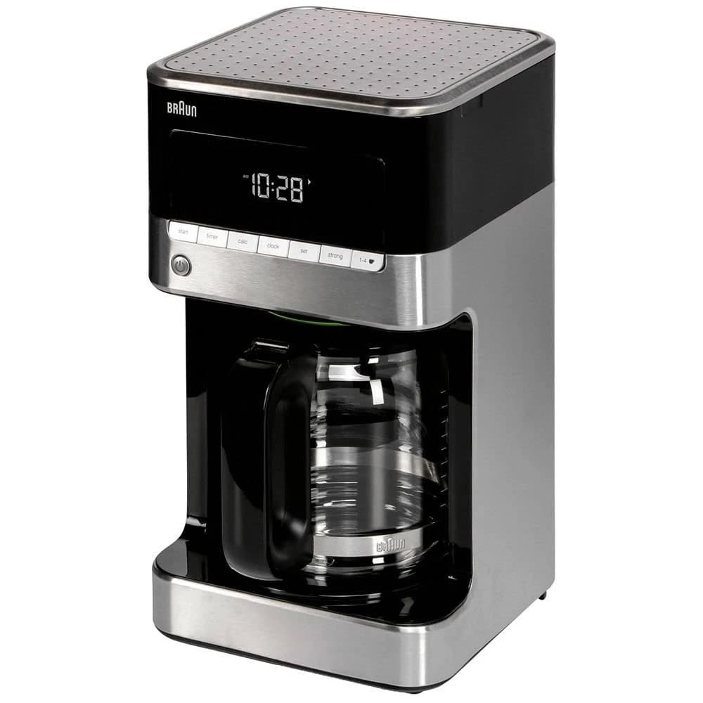 Braun Filter Drip Coffee Maker, 12 Cup (Black)