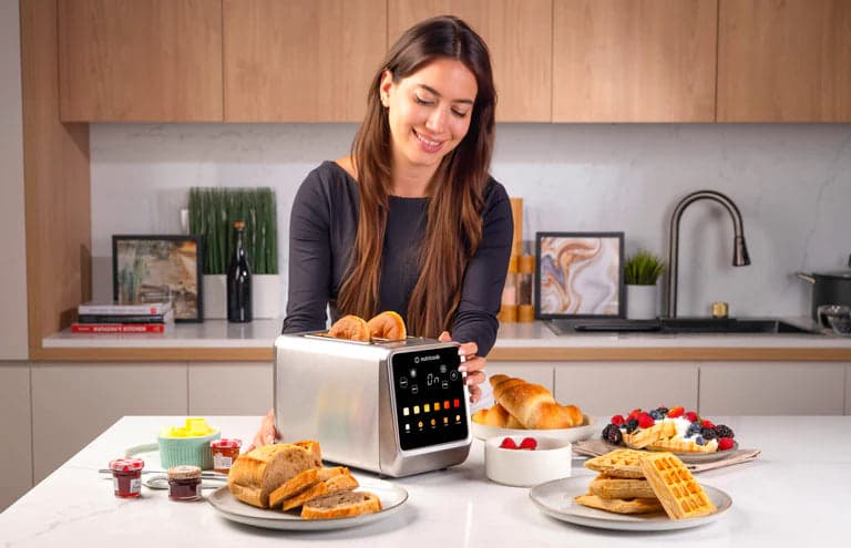 NUTRICOOK NC-TS201 DIGITAL TOASTER 2-SLICE