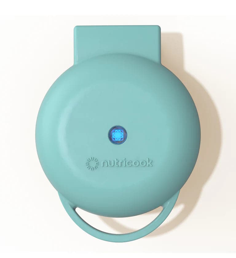 Nutricook Mini Waffle Maker - Nc-Wm100aq Aqua Marine