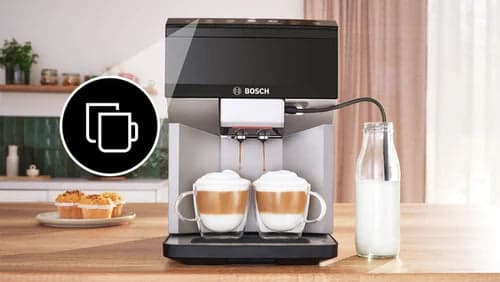 Bosch TPE40307 Series 4 Fully Auto Espresso-Coffee Machine 1500w Inox Silver