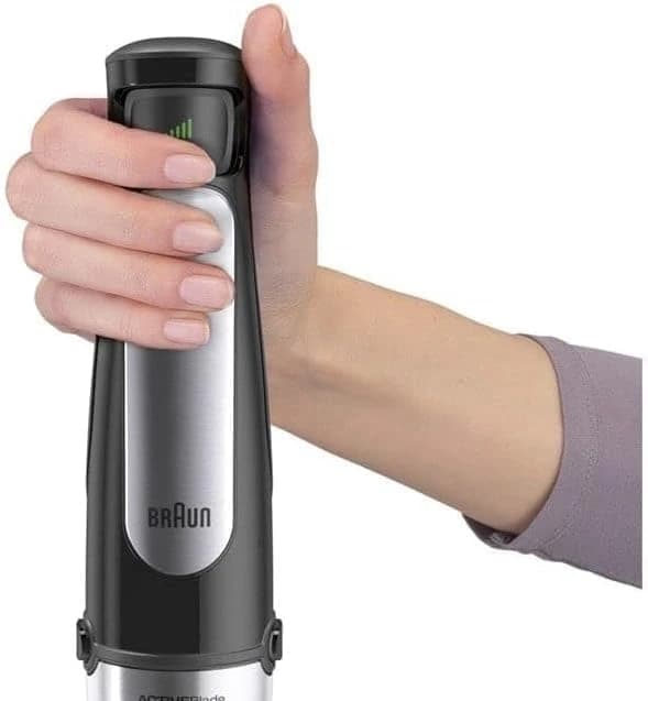 Braun MQ55254M Multiquick 5 Pro Hand Blender Set, Black