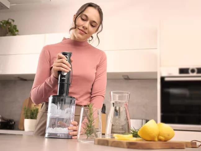 Braun MQ55254M Multiquick 5 Pro Hand Blender Set, Black