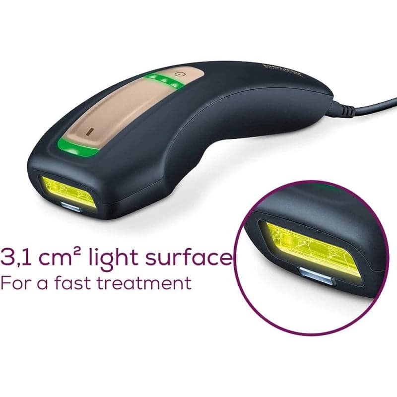 Beurer Long Lasting Hair Removal, 600000 Light Pulses, Black
