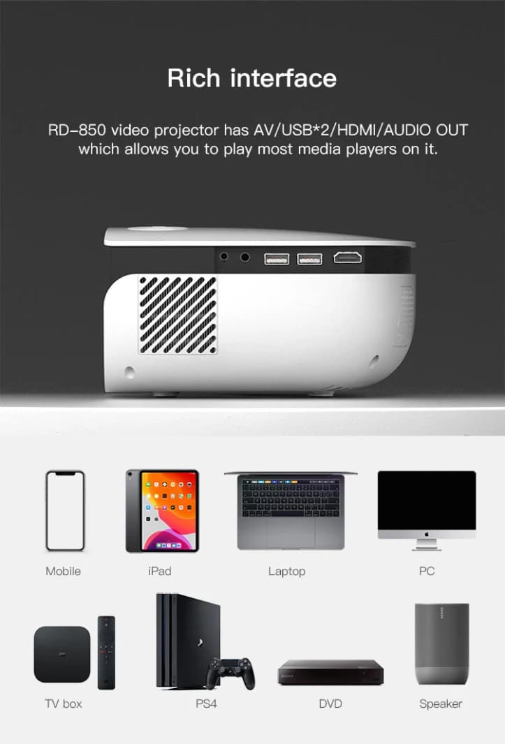Rigal RD-850 Projector