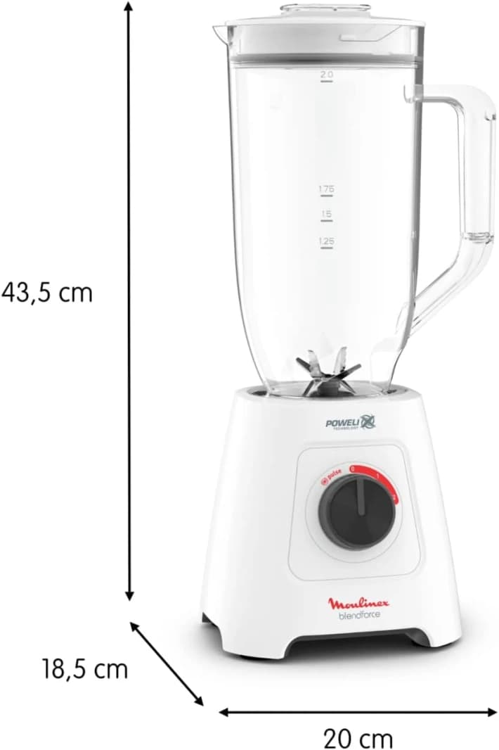 Moulinex Blender 2 Grinders 2.8L 600W